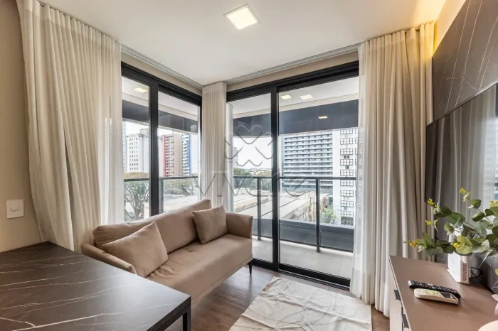 Apartamento Mobiliado 1 quarto e 1 vaga - Bairro Centro Cívico - para alugar