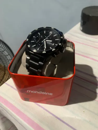 Relógio Modaine preto original 