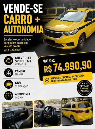 Chevrolet Spin LS 1.8 8V Econo.flex 5P Mec. 2021