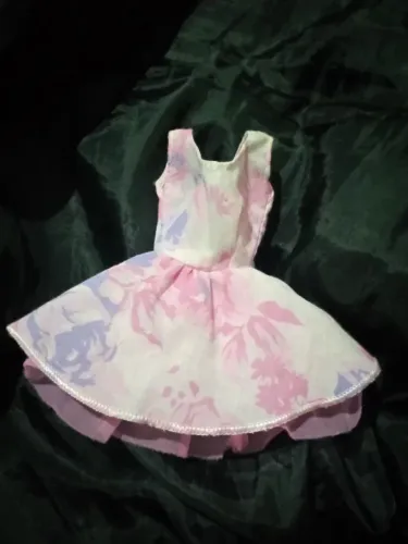 Roupa de boneca antiga Barbie estrela anos 80 legítima moda cartela