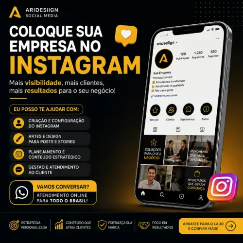 Social Midia | Coloque sua empresa no Instagram