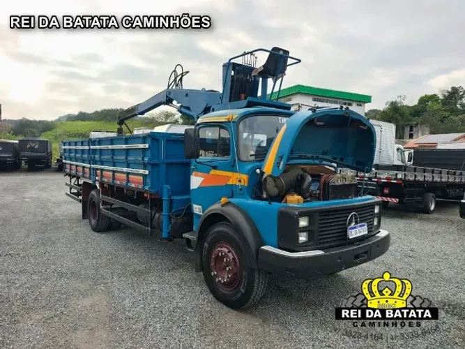 Mercedes Benz L1513 Com garra sucateira - Relíquia 