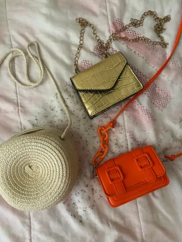 3 bolsas shein (nunca usadas)