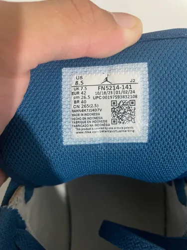 air jordan 1 low SE industrial blue