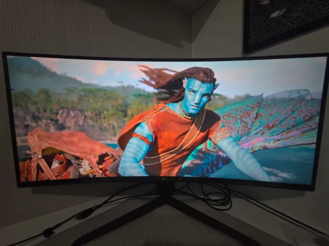 Monitor Gamer LG UltraGear 34P 160Hz 1ms 34GP63A-B Com NF e Garantia