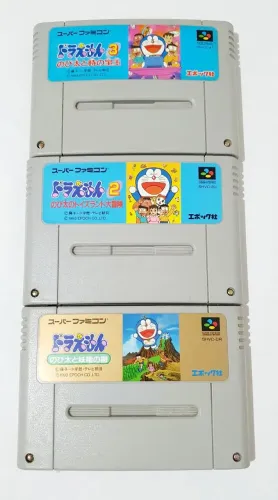 DORAEMON 100% ORIGINAL COLEÇÃO PARA SNES SUPER NINTENDO SUPER NINTENDO ZERADO COMO NOVO