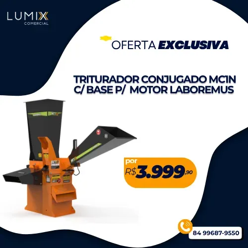 TRITURADOR CONJUGADO MC1N C/ BASE P/ MOTOR LABOREMUS