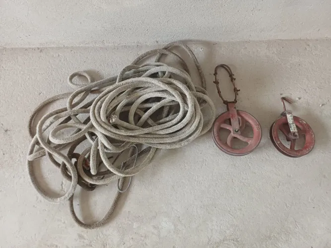 Corda 20mm de 23 Metros Com Roldana Para Carretilha