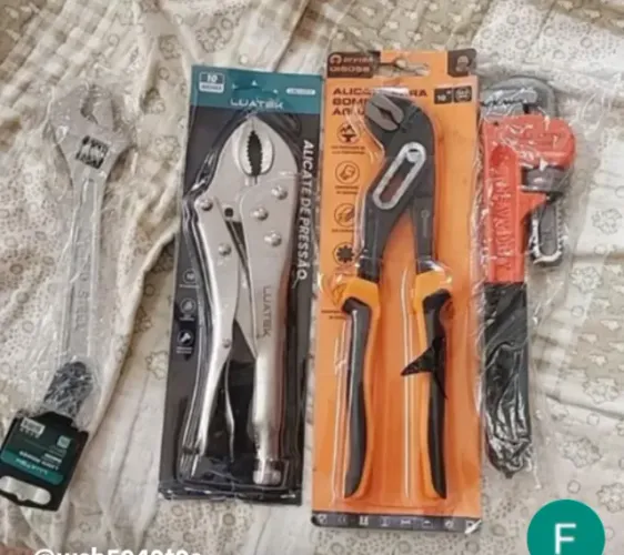 Kit 4 ferramentas sem uso no centro de São Gonçalo