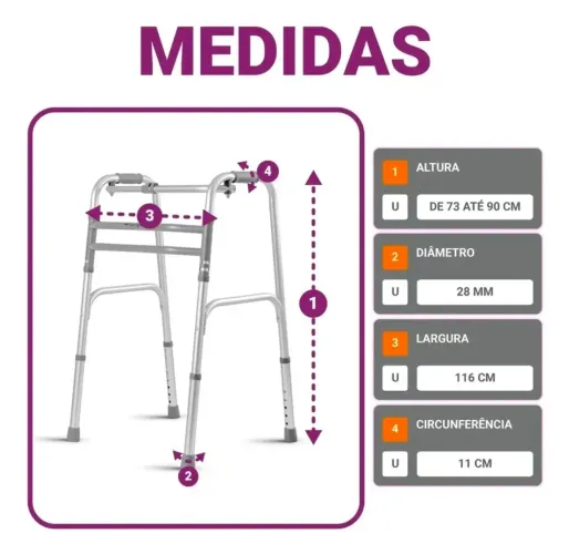 Andador idoso