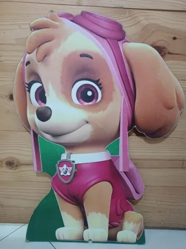 Display MDF Patrulha Canina Skye - Decorativo Infantil para Festa e Vitrine