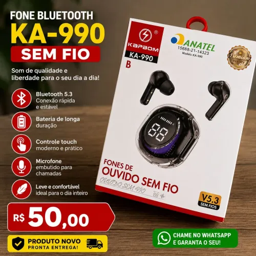 Fone Bluetooth