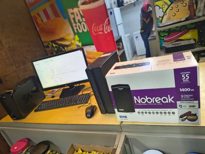 Computador i7 ,16Gb memória, ssd. 1 tera e nobreak novo 1400va