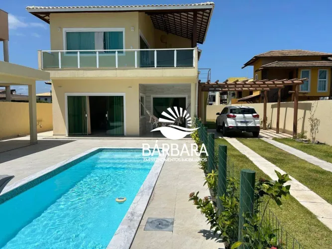 Casa com 3 dormitórios para alugar, 260 m² por R$ 1.500/dia - Barra do Jacuípe - Camaçari/