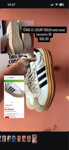 Tênis adidas original e novo