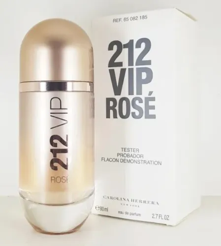 Perfume 212 VIP Rosé Carolina Herrera EDP 80ml Original novo Tester