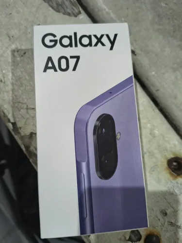 Vendo um Galaxy A07 novo na caixa