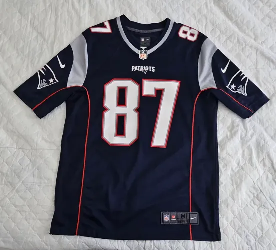 Camisa original Nike NFL On Field New England Patriots Rob Gronkowski N87