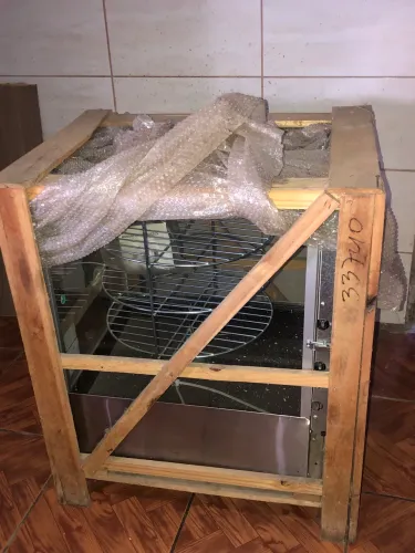 FORNO MULTIUSO GIRATÓRIO A GÁS PROGÁS PRP-124G - NOVO, NUNCA USADO!