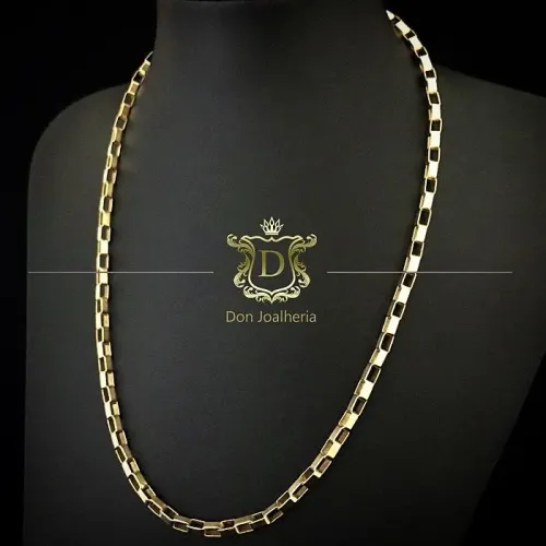 Corrente Tijolinho em Ouro 18K 750