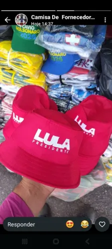 CHAPEU DO LULA PROMOÇÃO R$25