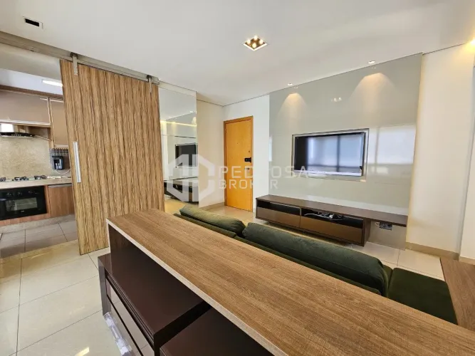 APARTAMENTO MOBILIADO PARA LOCAÇÃO COM 02 QUARTOS E 02 VAGAS LAZER COMPLETO NO VILA DA SER