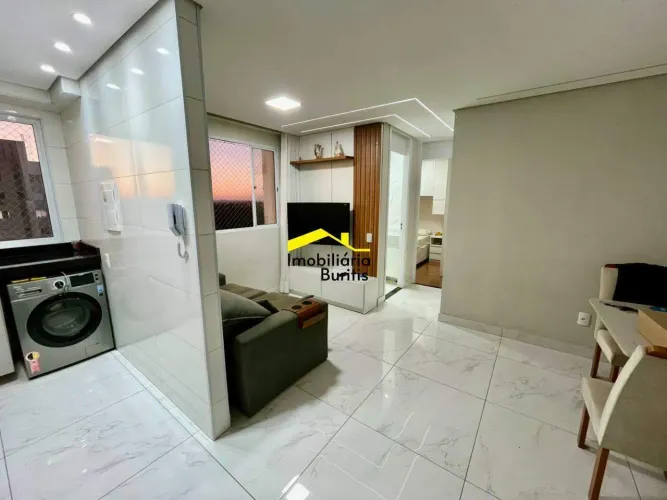 Apartamento para aluguel, 2 quartos, 1 vaga, Palmeiras - Belo Horizonte/MG
