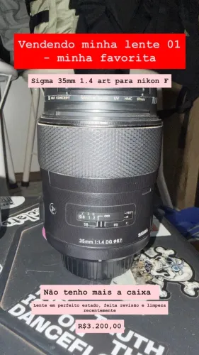 Sigma 35mm 1.4 Art Para Nikon