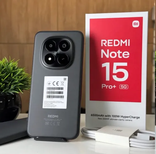 Note 15 Pro Plus 5G Redmi 256/8 - Lacrado Em até 18x