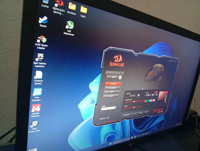 Monitor LG 22" FullHD 75Hz