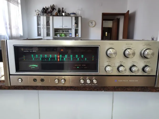 Reciver Kenwood kr6340 quadrifonico revisado funcionando