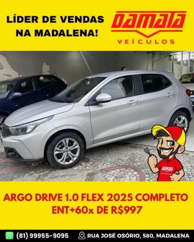 Fiat Argo Drive 1.0 6V Flex 2025
