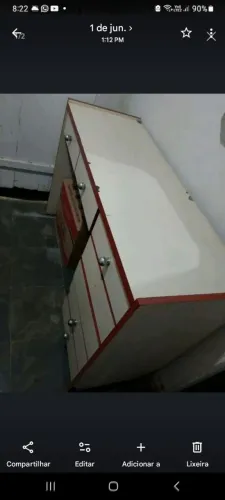 Escrivaninha com 7 gaveta