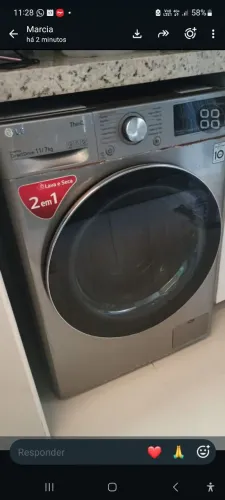 Lava e seca LG