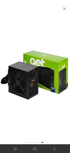 FONTE 350W REAL 5x SEM JUROS