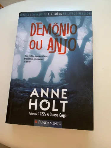 Livro Demonio ou anjo (Anne Holt)