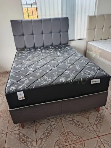 Cama Box Casal SmartOpus com design moderno e elegante