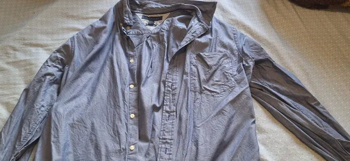 Camisa Social Tommy Hilfiger G Manga Comprida