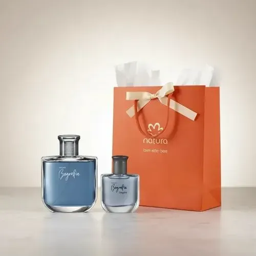 Kit Perfume Masculino Biografia + Biografia Inspire Natura