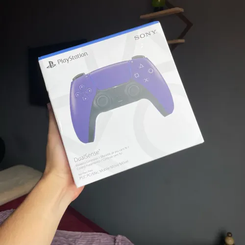 Controle Ps5 Roxo Lacrado Novo