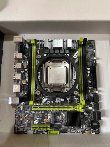 Placa mãe x79 + xeon 2640v2 e uma rx550 2GB