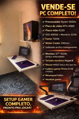 Computador gamer completo 