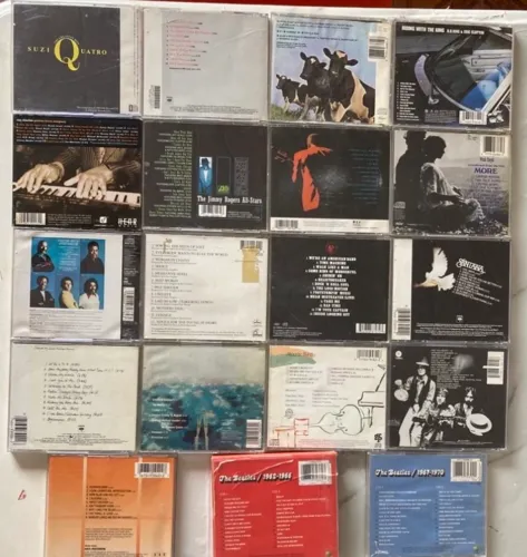 CDs Importados Raros - Beatles, Pink Floyd, Grand Funk, B.B. King (Vendo Separado ou Lote)