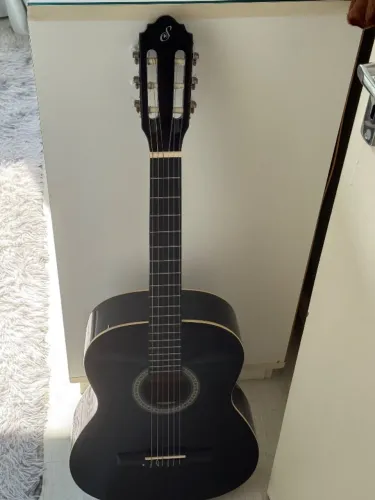 Violão Acústico GIANNINI N-14Bk + Afinador + Capa