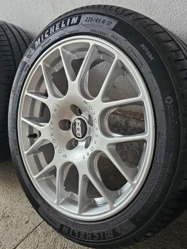 Rodas BBS 17' Furação 5x100 - Pneus Michellin Primacy 4