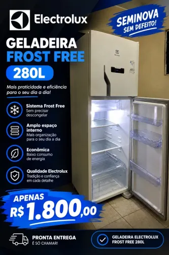 Geladeira frost free 280L