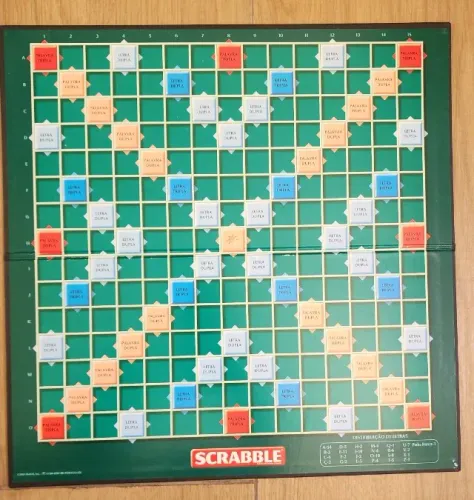 Jogo Scrabble Mattel - Peças para Reposição