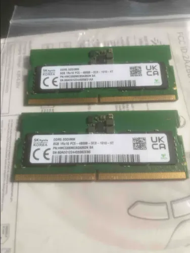 Memória RAM 8gb DDR5 - Preço por unidade