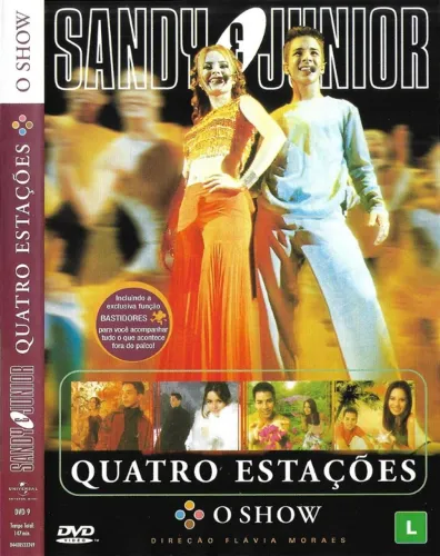 DVD Sandy & Junior - Quatro Estações O Show