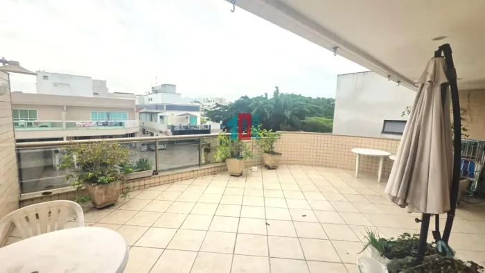 Recreio dos Bandeirantes | Cobertura 3 quartos, sendo 1 suite